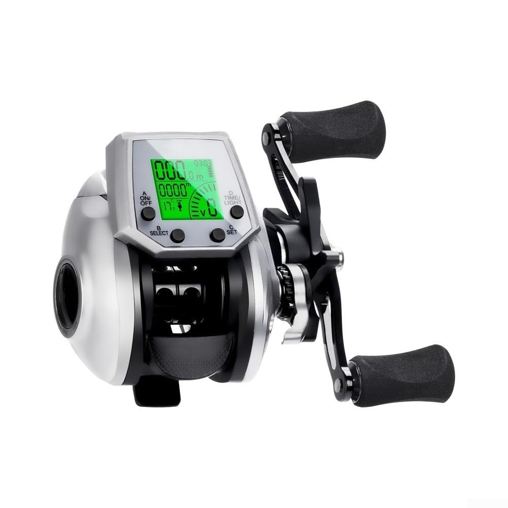 Moulinet numérique de coulée 7.2:1 - Charge USB - Bateau de mer