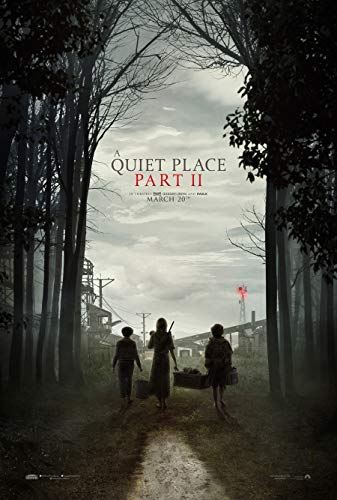 A QUIET PLACE PART II 2 MOVIE POSTER 2 Sided ORIGINAL Advance 27x40 EMILY BLUNT CILLIAN MURPHY