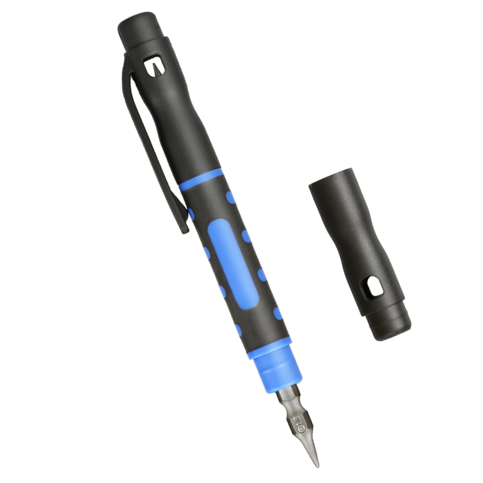 Newft Blue Multipurpose 4 In 1 Pen Shaped Screwdrivers Lightweight Tips Double Ended Screwdriver For Home Craft Projects Screwdriver
