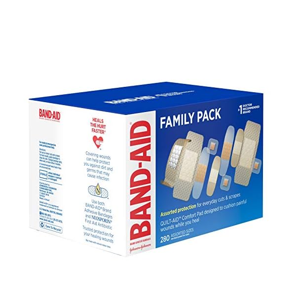Band-Aid Brand Adhesive Bandages, Variety Pack, 280 Count by Band-Aid – Bild 9