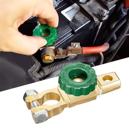 Spurtar 2 Piezas Desconectador de Bateria Cochede Batería 12V-24V 125A Cortacorrientes Interruptor Aislador Coche Camión Barco Vehículos - imagen 2