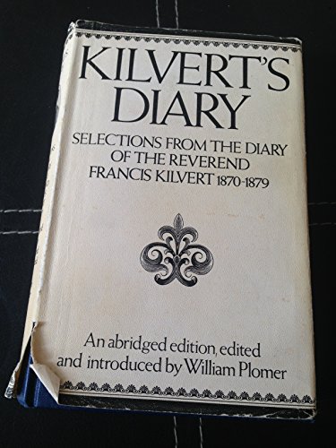 Kilvert's diary, 1870-1879 : selections from th... B00005XKUJ Book Cover