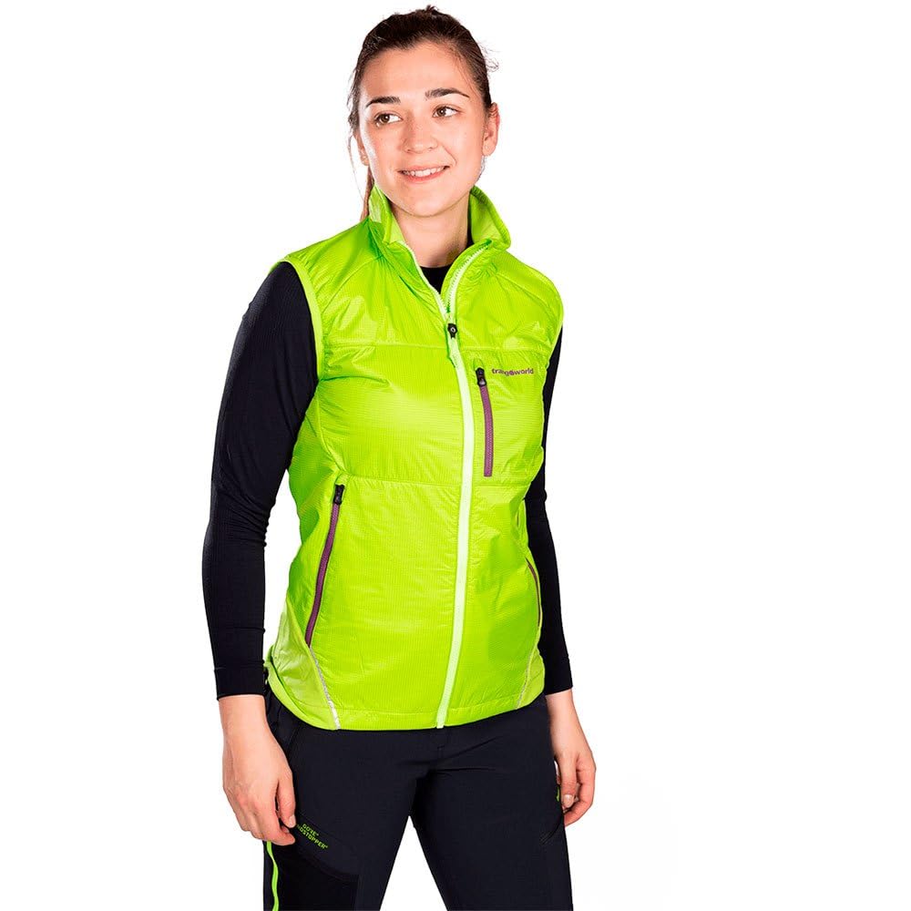 Trangoworld Women's Aigoual Vest, womens, Jacket, PC007819-5E8-XS, light green, XS