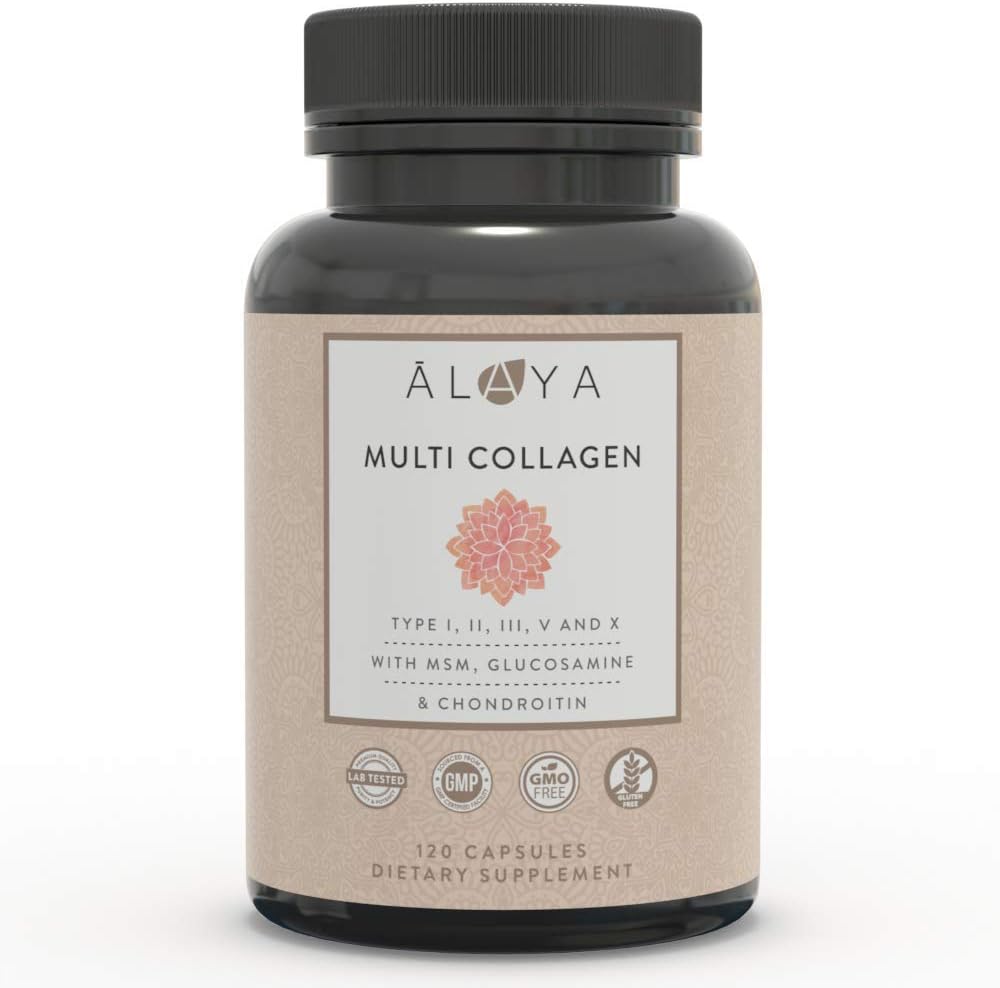 Buy Alaya Naturals Hydrolyzed Multi Collagen Peptides Protein Powder