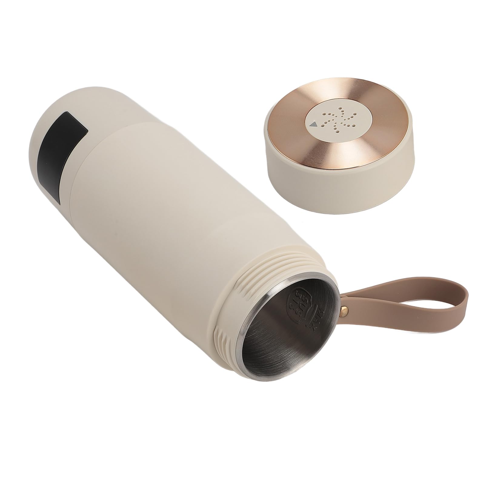 Przenośny Podgrzewacz do Butelek, Przenośny Podgrzewacz do Mleka 300 Ml dla Dziecka, Akumulator USB 2600 MAh, Podróżny Podgrzewacz do Butelek w Podróży