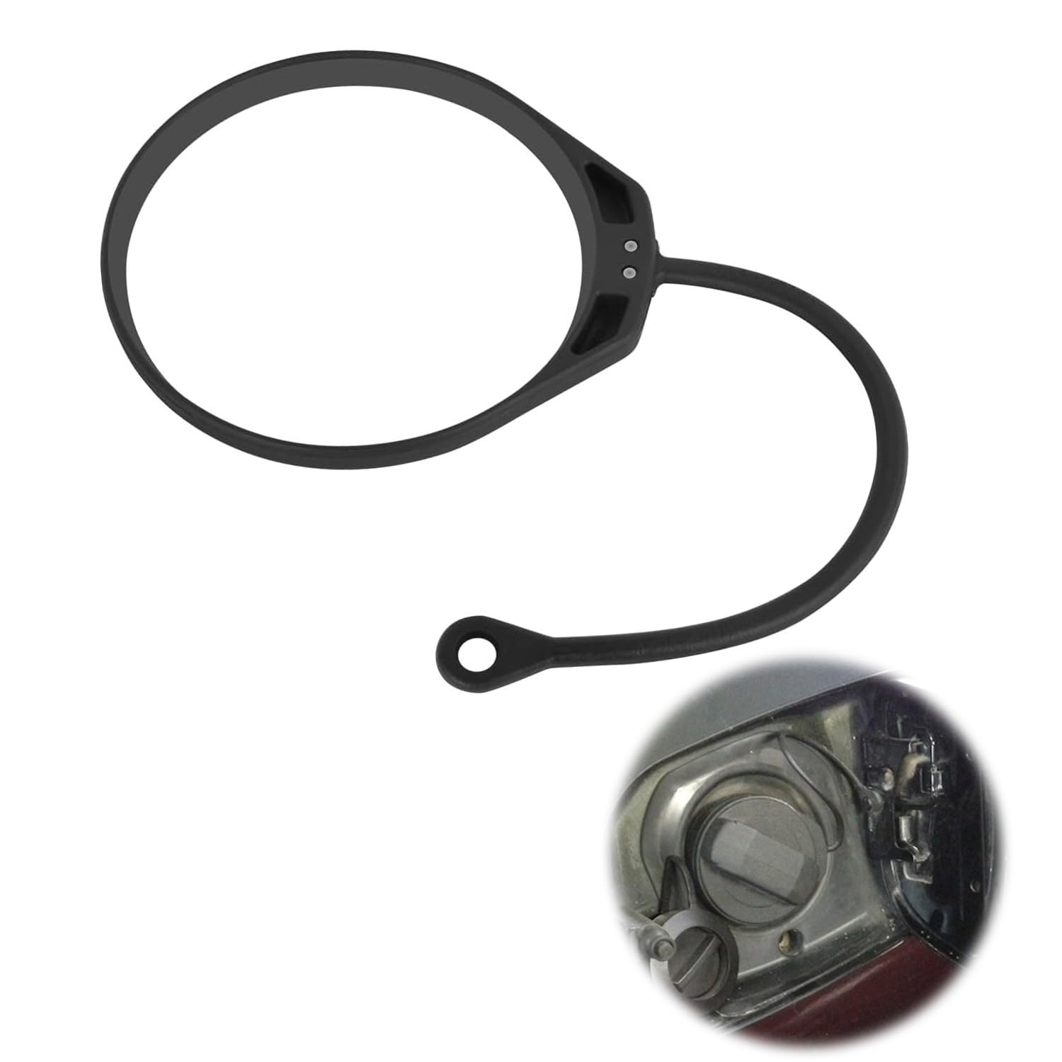 Jaguar F Type Accessories JNNJ 2 Pieces Fuel Tank Cap Cable, Fuel Tank Line  Cap, Fuel Petrol Cap Replacement