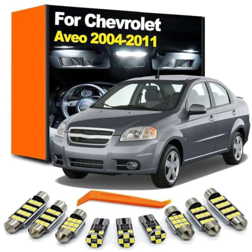 Luces de lectura LED para Chevrolet Aveo 2004-2011, viaja de noche con total claridad interior