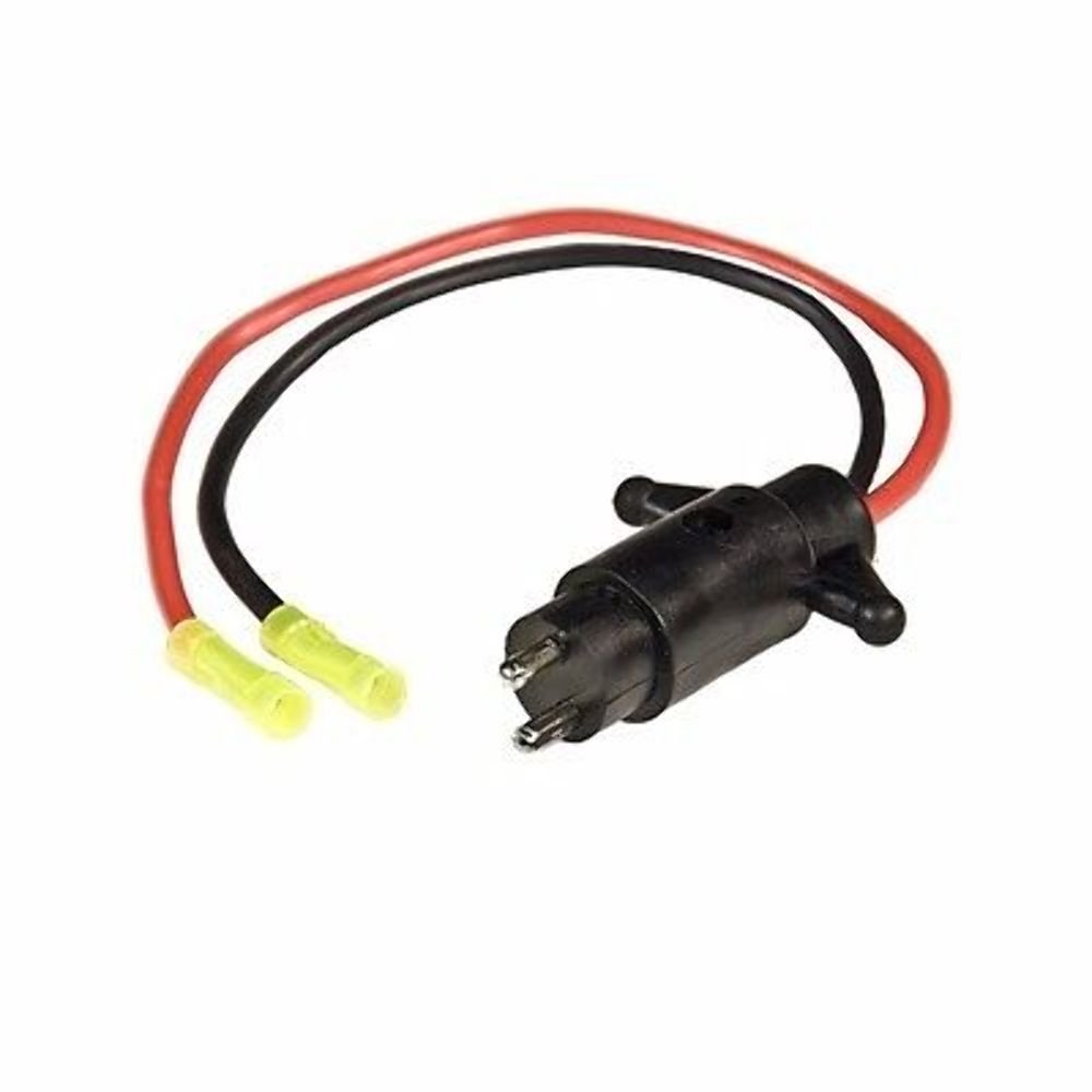 Sierra International WH10480-1 Male Motor Side Trolling Motor Plug with Butt Connectors - 12V, Each