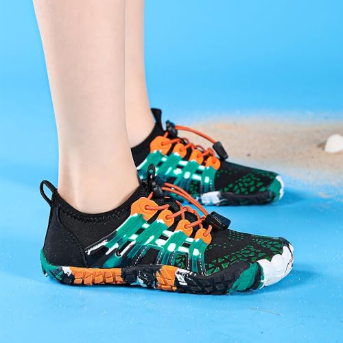 Image of Quickshark Kids Water Shoes Boys Girls Barefoot Aqua Socks Outdoor Indoor Quick Dry Sandals Lightweight Slip On Walking Sneakers for Beach Pool Swim (Little Kid /Big Kid)