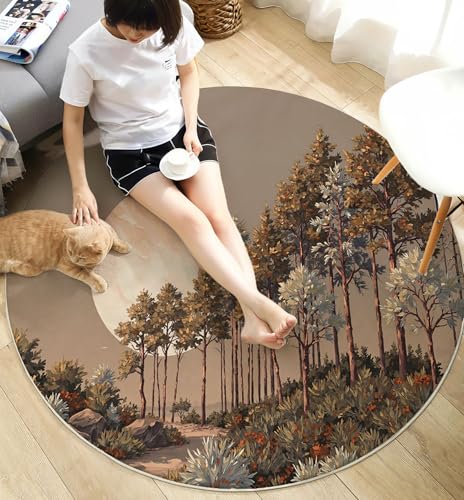 Tapis chambre pile courte lavable et doux pour bébé - 5
