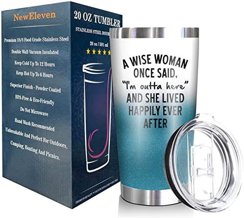 Retirement Gifts For Women 2023 - Retired Gifts For Women - Female Retirement Gifts - Coworker Leaving Gifts, Farewell Gifts, Goodbye Gift For Women, Colleagues, Coworkers, Friends - 20 Oz Tumbler #TOP1