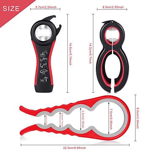 Czemo 3 Pezzi Apribarattoli, Apriscatole