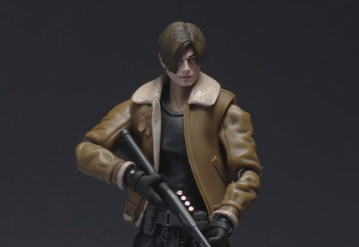 Amazon | 1/18 フィギュア biohazard レオン・S・ケネディ 関節可動