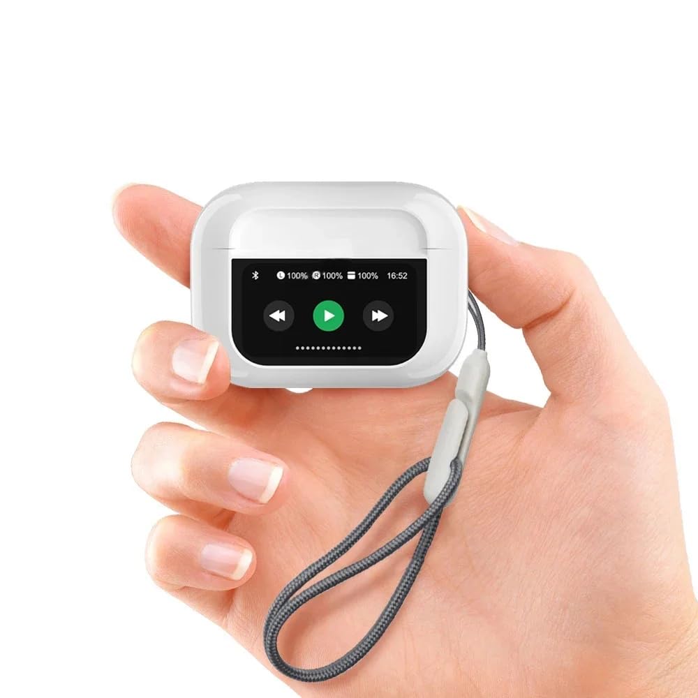 BOUGYR Touchbuds Touchscreen Display Led Earbuds Compatiable for iPhone/iOS/Android [Custom Equalizer][ANC/ENC][Double Dark Active Noise Cancellation][Playback 32Hrs][Find My Device][Gift][Pack of 1] (B0D8QFHK4V) Amazon Price History, Amazon Price Tracker