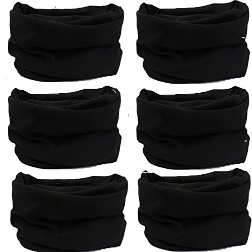 Image of Venswell Neck Gaiter Face Mask Men Women,Seamless Bandana Rave Face Cover Scarf Mask,Balaclava,Headband, Head Wrap,Headwear