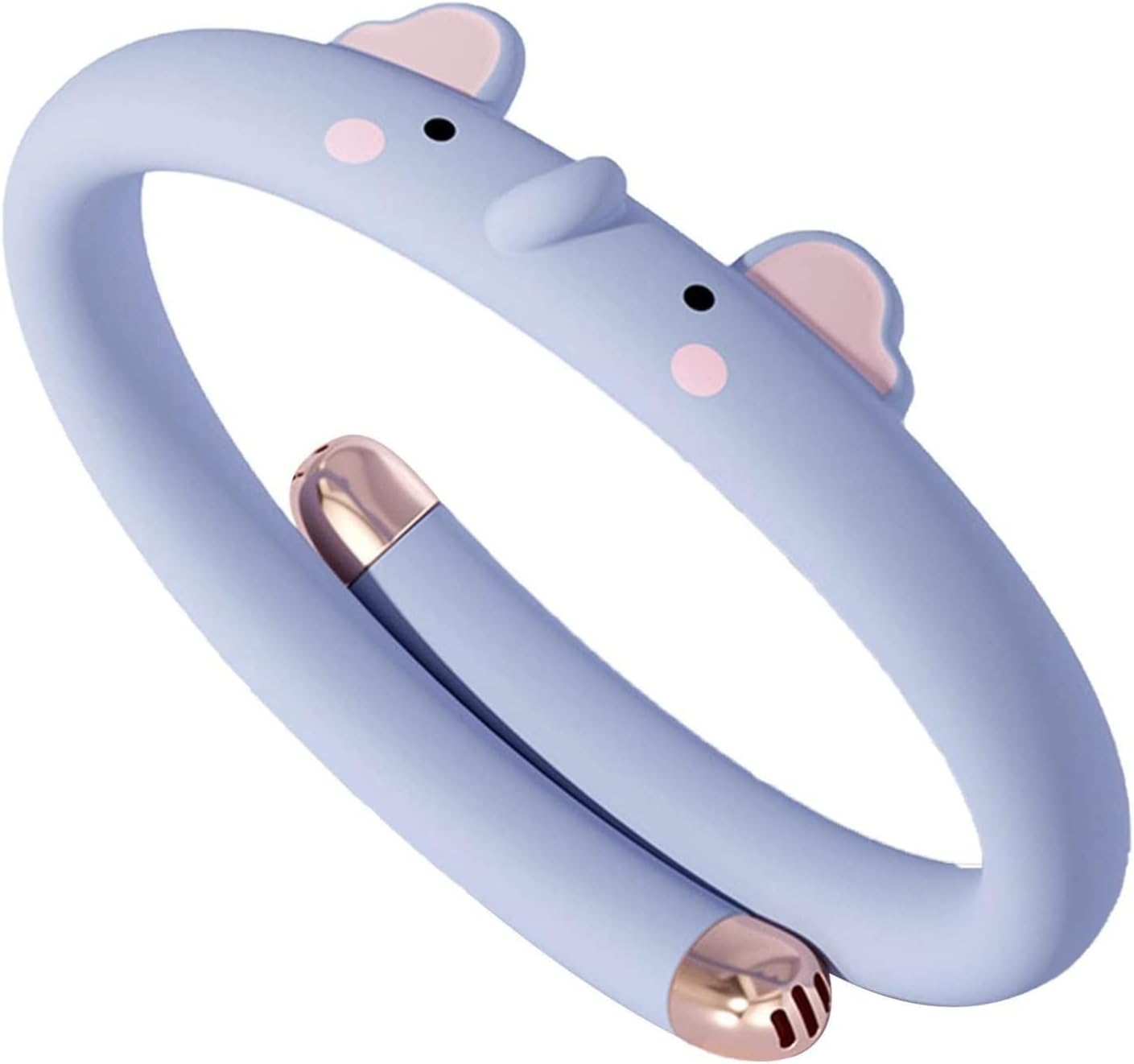 蚊よけブレスレット 虫除けリング 子供用 ダニよけ ダニよけ 虫よけリング サイズ調整可能 手首/足首用 旅行 屋内 アウトドア 公園 山登り 釣り キャンプ ハイキング (ブルー)