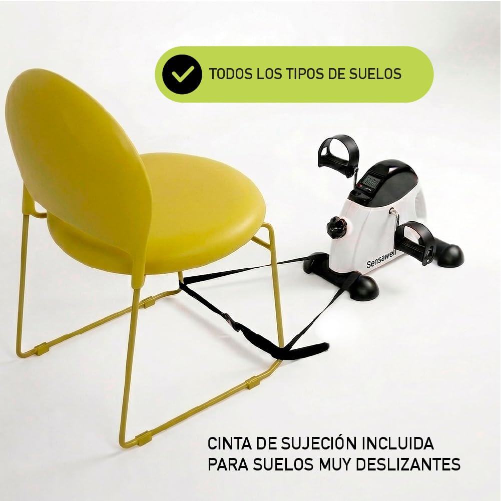 Pedales estaticos Personas Mayores, pedaleador, Ejercicio en casa, Bicicletas estaticas rehabilitacion piernas y Brazos, Regalo Personas Mayores, recuperación piernas, circulacion piernas