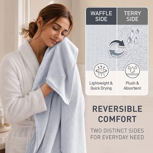 Image of MYTRIDENT Towels for Bath, Finesse Fashion Premium Towel Collection, 100% Cotton Towel, 1 Bath Towel for Men /Women, Highly Absorbent Towels for Bath, 600 GSM, High Rise