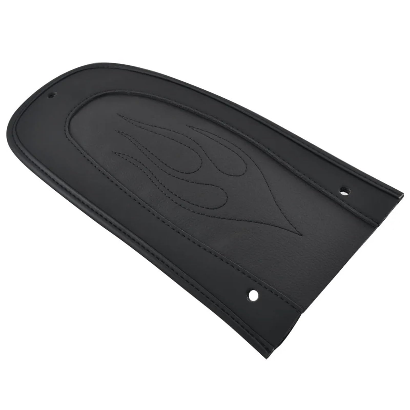 Almohadilla trasera de cuero para viajar en Harley Touring Electra Glide 7