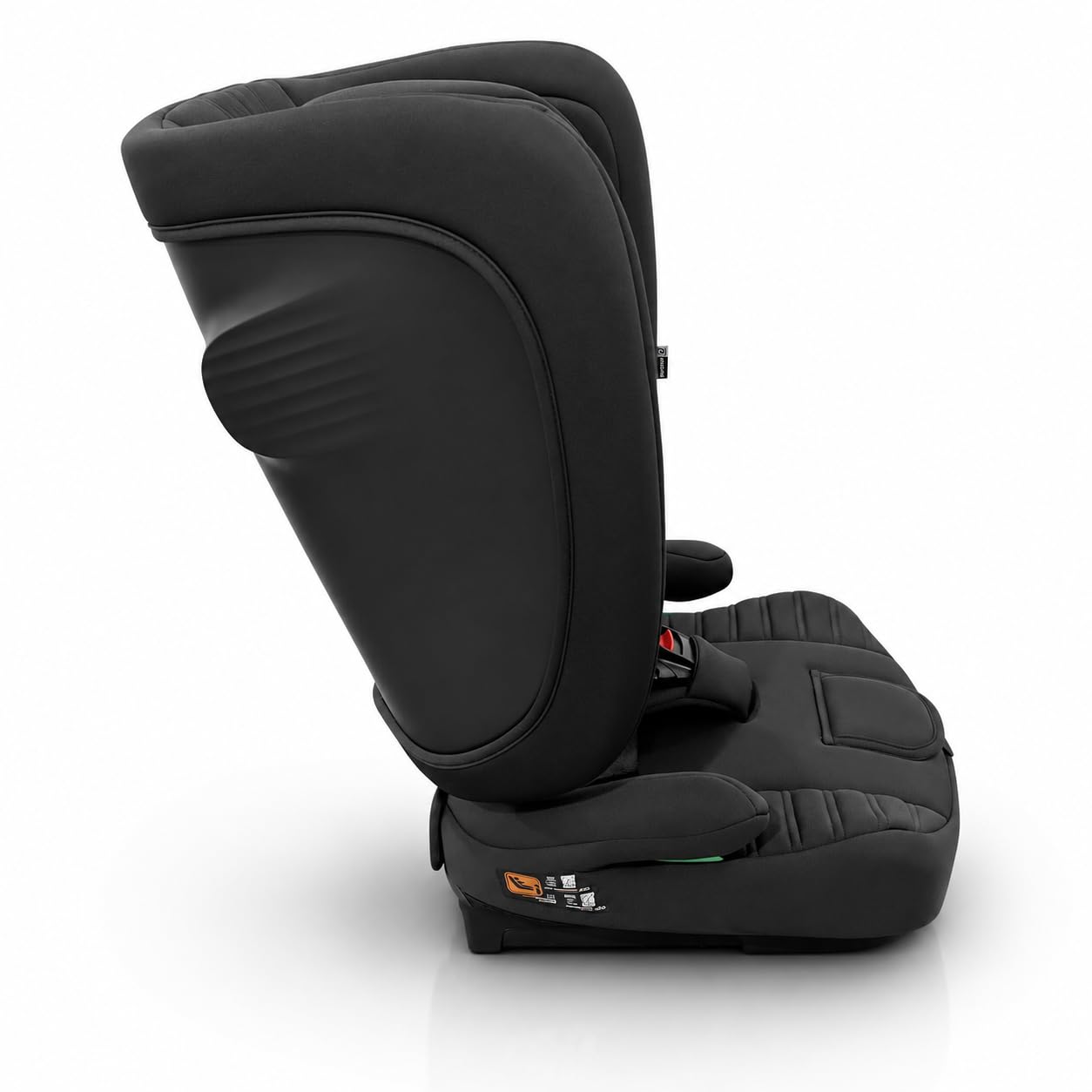 Silla de coche i-Size evolutiva 76-150 cm | Homologada ECE R129, arnés 5 puntos, respaldo reclinable y autoajustable, protección lateral | Neocare Negra Asalvo