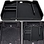 EVTIME Center Console Organizer fit for RAM 1500 2500 3500 2022 2021 2020 2019 Accessories Interior Storage Box Armrest Storage Tray (Black)
