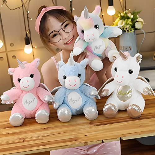 Image of Tickles Unicorn Plush School Bag Backpack Shoulder Bag Picnic Travelling For kids Boys & Girls