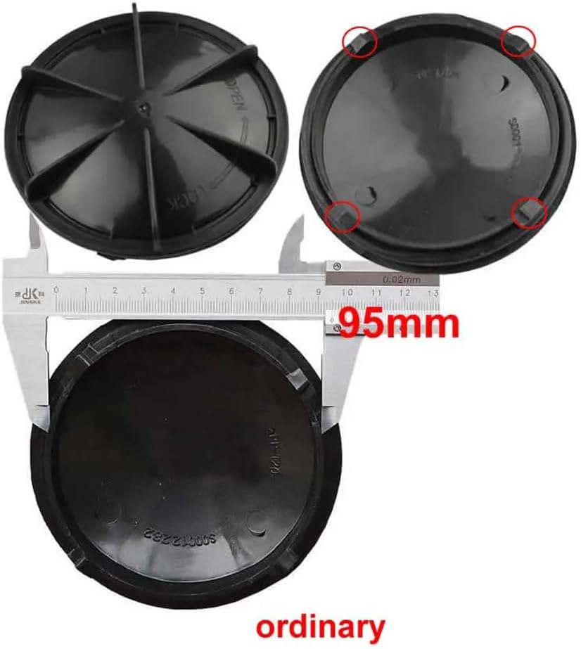 Headlight Dust Cover for VW Passat 2011-2015, Low Beam Light Dust Cover Waterproof Sealing Lid Headlight Lamp Access Cap (1pcs Ordinary)