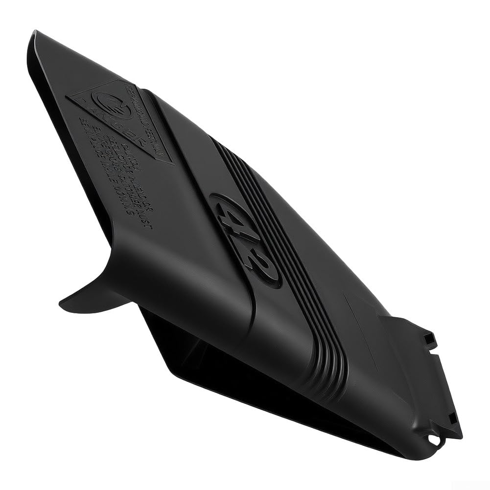 Protector deflector para cortacésped Craftsman de 42 pulgadas reemplaza 130968X428 139450 171859 532130968 cubierta de cubierta con hardware protector de seguridad de plástico negro