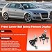 2PCS Front Lower Ball Joint Compatible with Volkswagen Jetta 2005–2018, Passat, Golf, GTI, Beetle, Audi A3, Q3, Quattro, Replace K80662 K80663