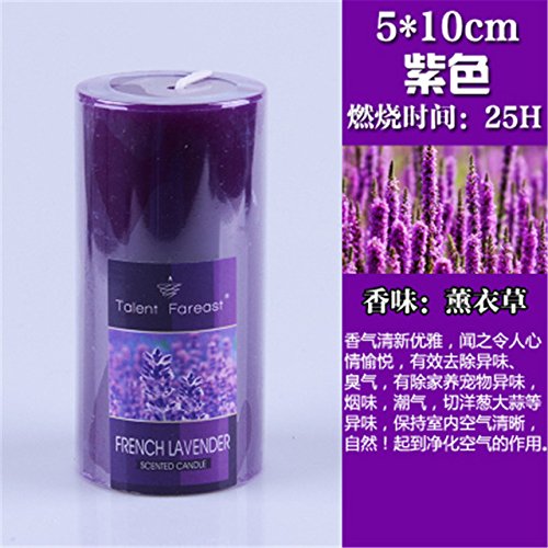 Buy 1Pcs 5x10cm Nice Aromatherapy Smokeless Candles Aromatherapy
