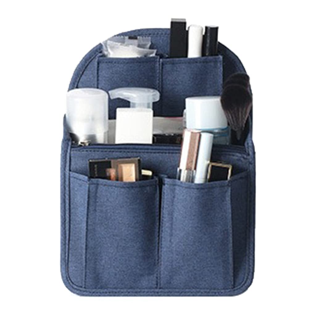 Bogeel Blue Backpack Insert Nylon Insert For Rucksack Shoulder Bag