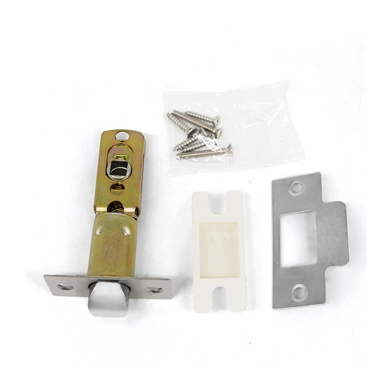 HC-608 Zamek ze stopu cynku Trzy-dźwigniowy uchwyt łazienkowy z trzema dźwigniami bez klucza (HC 608 steel color keyless)