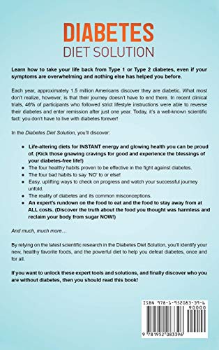 Diabetes Diet Solution: Prevent and Reverse Diabetes: Discover How to Control Your Blood Sugar and Live Heathy, Even if You\'re Diagnosed with Type 1 or 2 Diabetes - Thumbnail 2