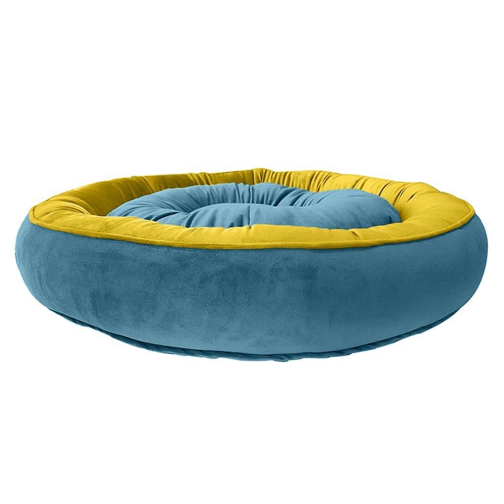 Cutepups (XXXXL Size,Teal/Orange Color Round Shapes andReversible Soft Velvet Dog Bed for Sleeping and Non-Slip Bottom Pet Bed for Dog (B0CWDNP9CL) Amazon Price History, Amazon Price Tracker
