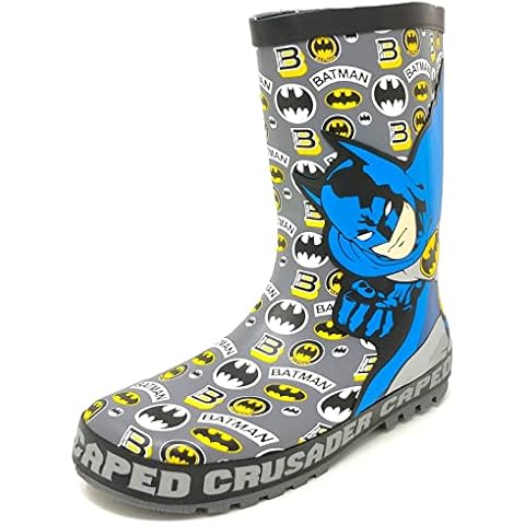William Lamb Boys Batman Wellington Boots Cover