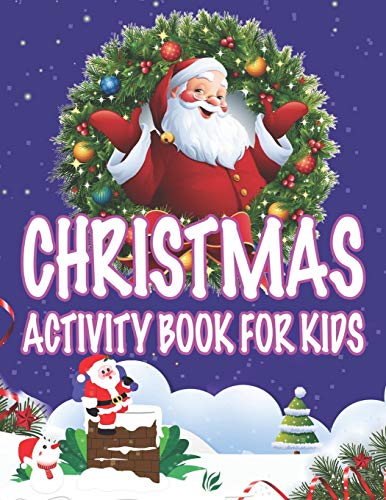 Christmas Activity book For Kids: Fun Children’s Christmas Gift or Present for Toddlers & Kids - 50 Beautiful Pages to Color with Santa Claus, Reindeer, Snowmen & More! image 3
