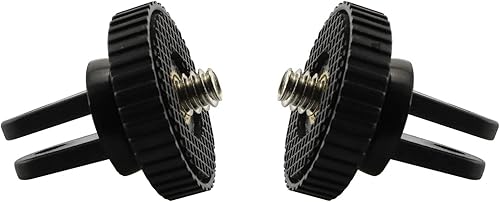 Miniatura 4 de Adaptador de montaje de cámara 2 unids monopod trípode adaptador de montaje con rosca de tornillo de 14 "para GoPro Hero 2 3 3 Sony Xiaomi AEE JVC