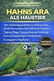 HAHNS ARA ALS HAUSTIER: Der vollständige Leitfaden zur Haltung eines glücklichen und gesunden Hahnsaras: Experten-Tipps zu Pflege, Training, Bindung, ... Wohlbefinden für engagierte Vogelhalter