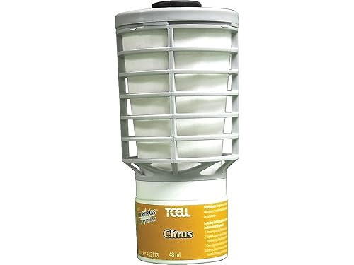 Rubbermaid Commercial Products TCell - Recambio para ambientador, olor cítrico, paquete de 6, color verde