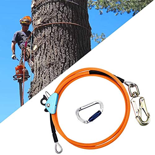 Longe armée élagage réglable acier pour grimpeurs et arboristes Longe armée élagage réglable acier pour grimpeurs et arboristes