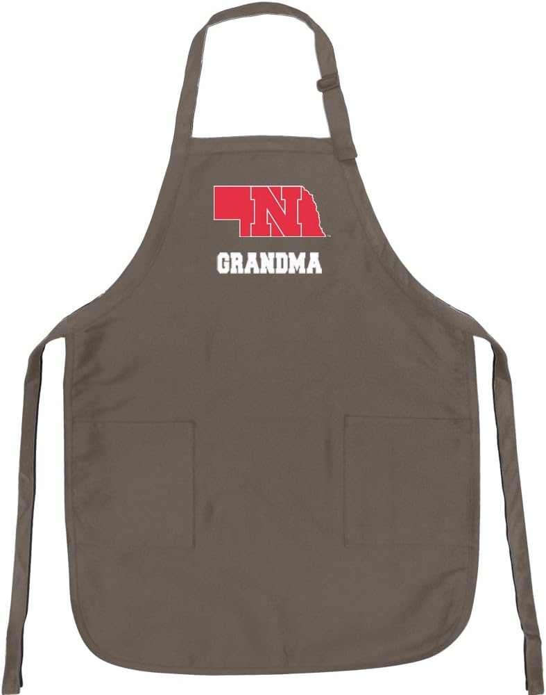 Broad Bay Nebraska Grandmother Apron BEST Nebraska Grandma Logo Gift for or Woman Her
