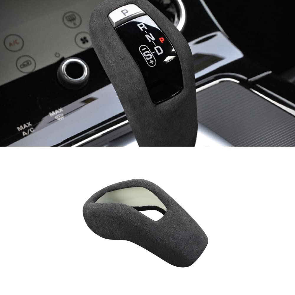 CHICHENKJ Car Gear Shift Knob Cover Protector, for Land Rover Discovery Sport 2020-2022, Evoque 2020-2022, Range Rover Sport/Jaguar XE 2018-2022