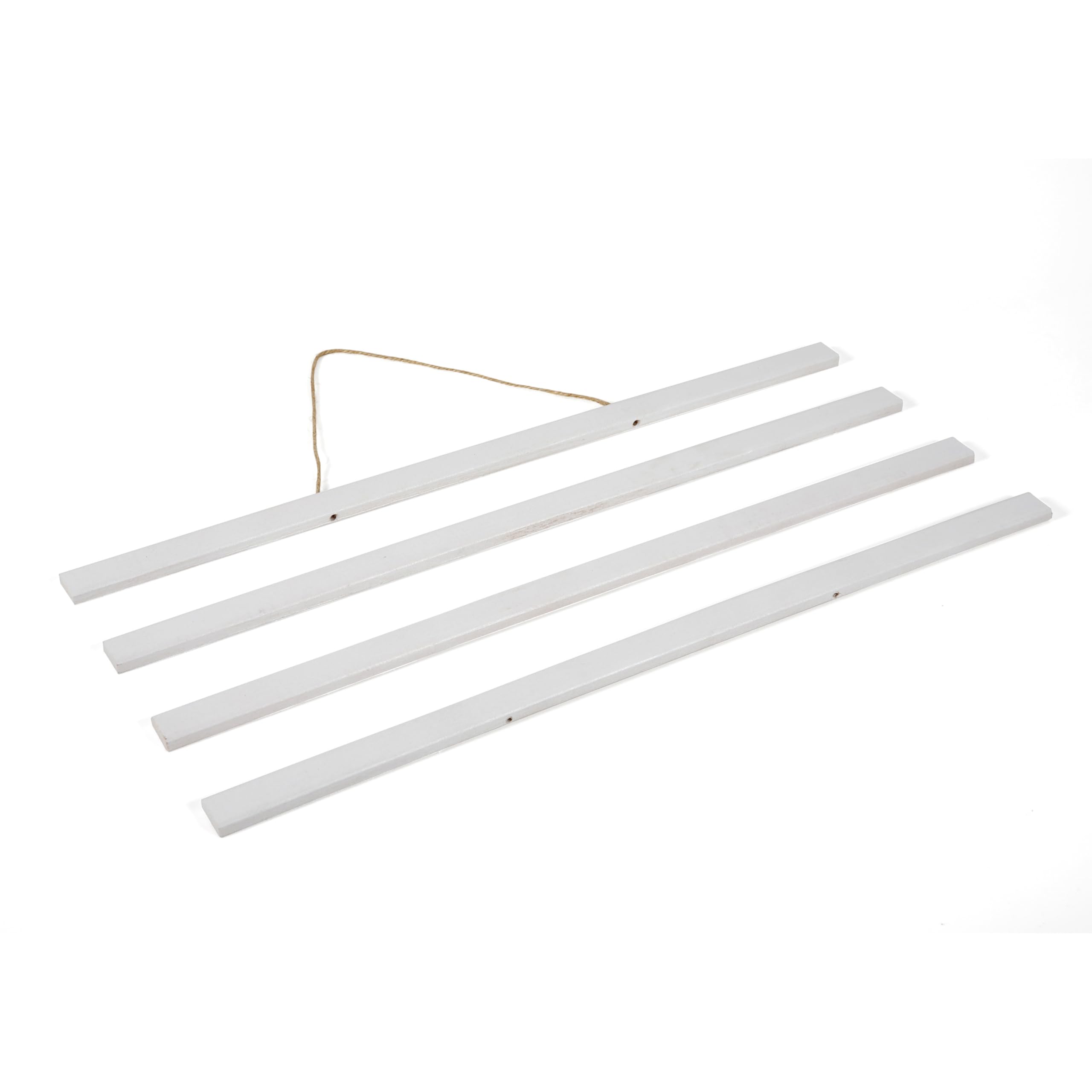 DisplayLager Wood Poster Hanger in Buchenholz, Magnetisch – 40 cm Satz, 40 cm, Rechteckig, Holz, Lasiert, Bilderrahmen, Bild aufhängen, Posterleiste