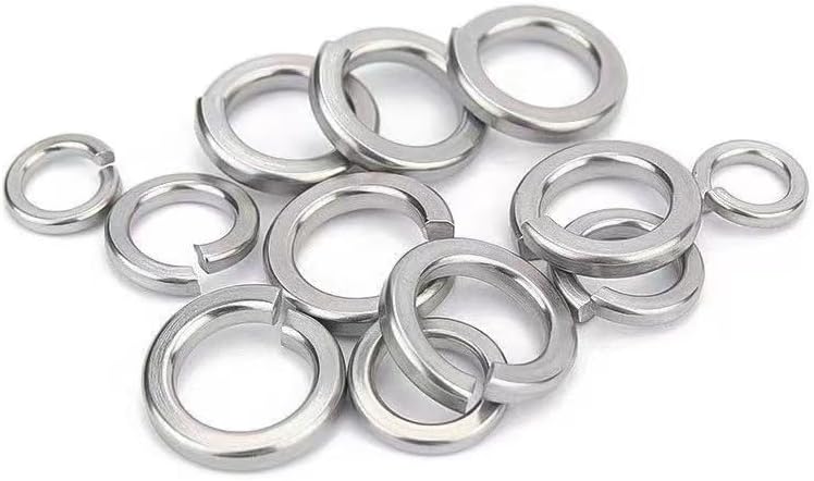 M12 Spring Lock Washers,Metric Split Lock Washer,304 Stainless Steel Lock Washers for Screws Bolts,50Pcs