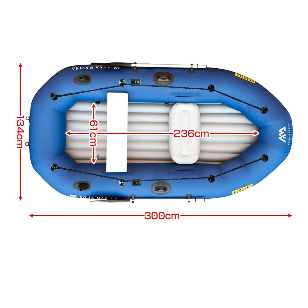 Aqua Marina Classic Advanced Fischerboot mit Elektromotor T-18
