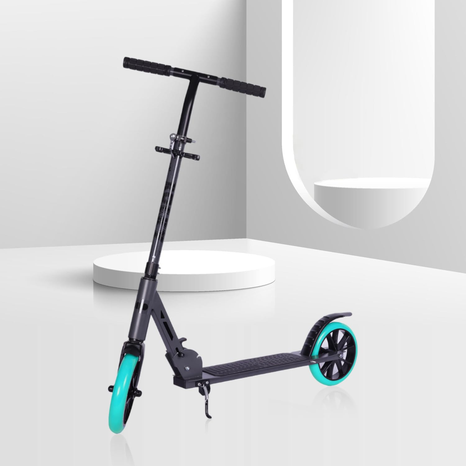 Koko Rockey Kick Skate Scooter with Adjustable Height and Portable, Kids Scooter with PVC Wheels for Age 5+ (Max User Weight - 80kg) (Pista) (B0DHH41PPX) Amazon Price History, Amazon Price Tracker