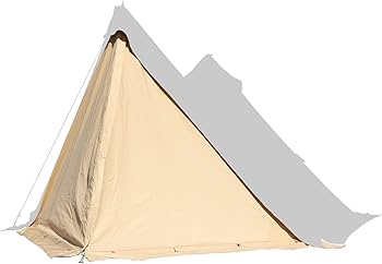 バンドックソロティピー1tcワンポールテント　サンドベージュ　フロントウォール付 ソロティピー 1 TC サンドベージュ【テント・タープ】 | 株式