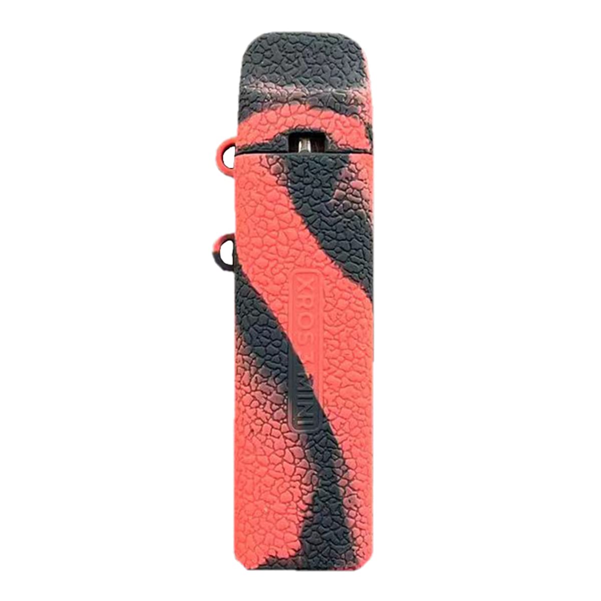 WratryPartsSilicone Case Compatible with Vaporesso Xros 3 Mini Kit | Protective, Durable Skin, Sleeve, Cover, Wrap, Gel, Case, Shield (Black Red)