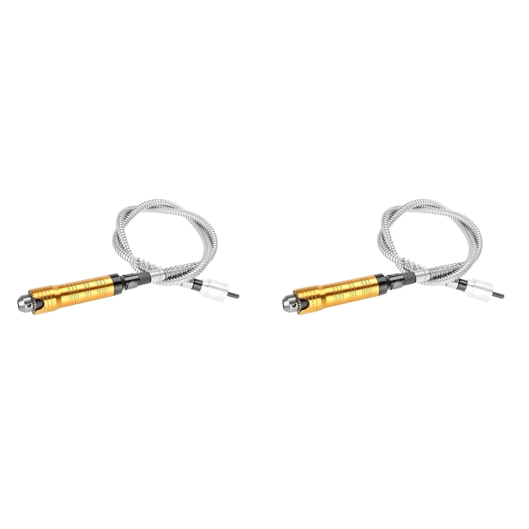Jnchdghwa Silver & Gold 2X Flexible Flex Shaft 0.3-6.5Mm For Electric Grinding Tool Shaft Tube For Hand Drill Extension Tube For Hand Drill