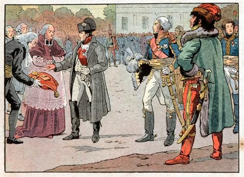 Tableau Impressions d'art les défenseurs de Vienne Napoléon Ier Bonaparte 60x90cm